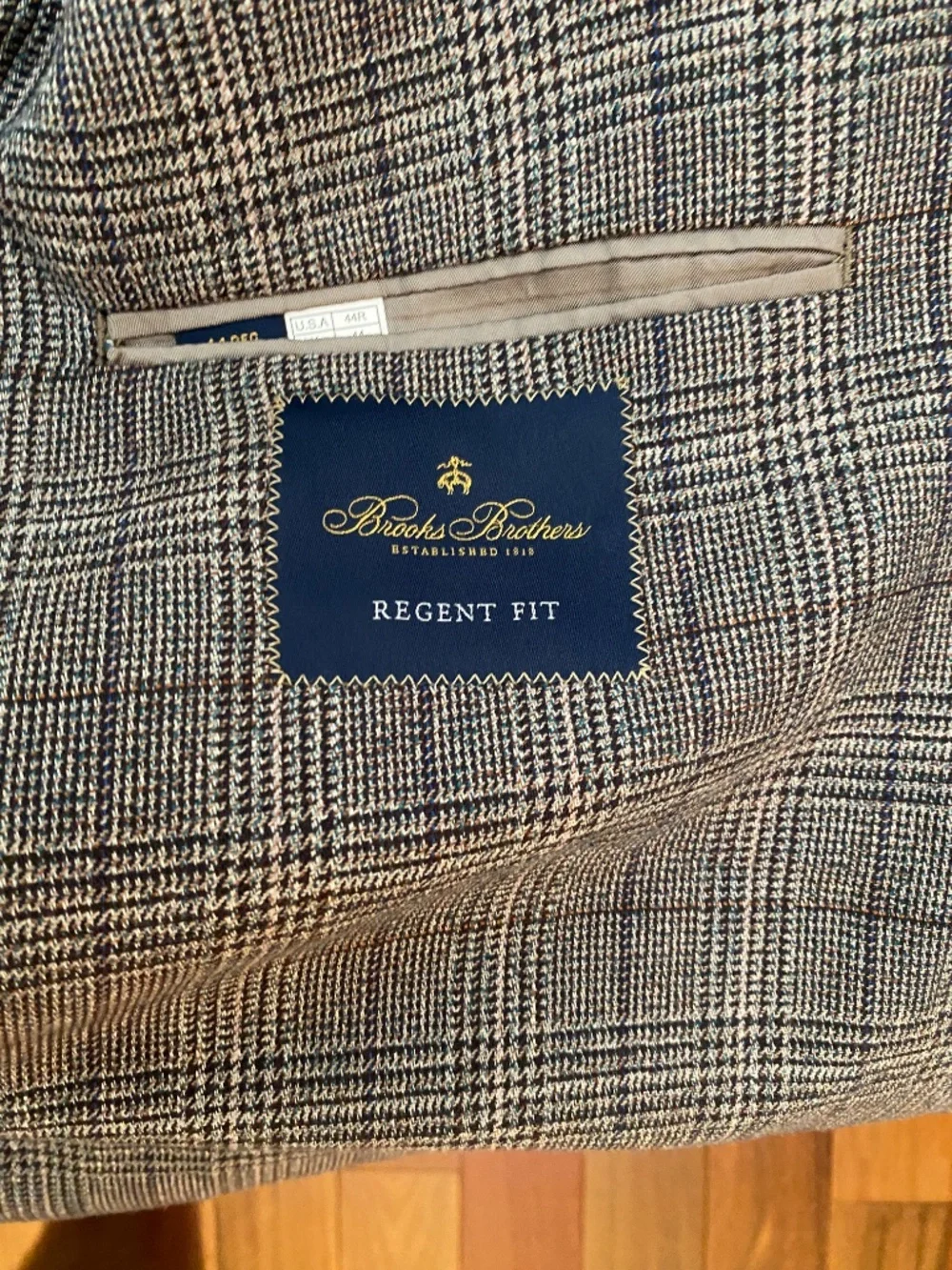 Hipster Brooks Brothers Sports Coat, 44R